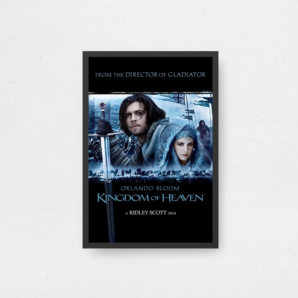 Kingdom of Heaven Movie Poster High Quality Canvas Art Print Room — free download