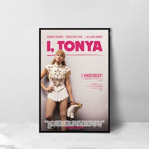 I, Tonya Movie Poster - High Quality Canvas Art Print - Room Decoration - Art Poster For Gift