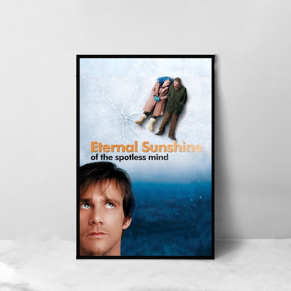 Eternal Sunshine of the Spotless Mind Filmplakat - Hochwertiger Leinwand Kunstdruck - Raumdekoration - Kunst Poster Für Geschenk