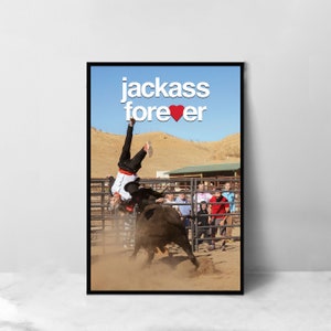 Poster del film Jackass Forever - Stampa artistica su tela di alta qualità - Decorazione per la stanza - Poster artistico come regalo