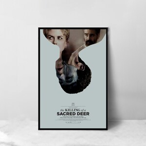 Pôster do filme O Sacrifício do Cervo Sagrado - Impressão em tela de alta qualidade - Decoração de quarto - Pôster de arte para presente