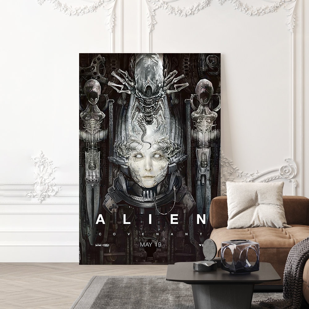 Aliens Movie Poster - High Quality Canvas Art Print - Room Decoration ...