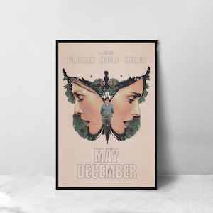 May December Movie Poster - High Quality Canvas Art Print - Room Decoration - Art Poster For Gift