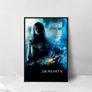 Serenity Film Poster - Hochwertige Leinwand Kunstdruck - Raum Dekoration - Kunst Poster Für Geschenk