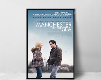 Manchester By The Sea Movie Poster - High Quality Canvas Art Print - Room Decoration - Art Poster For Gift