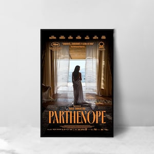 Parthenope Movie Poster - High Quality Canvas Art Print - Room Decoration - Art Poster For Gift