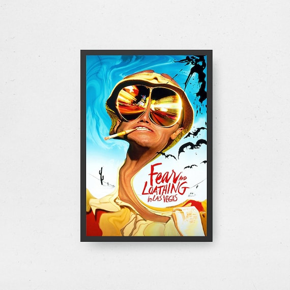 Fear and Loathing in Las Vegas Movie Poster - High Quality Canvas