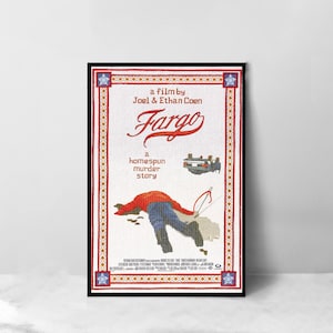 Affiche du film Fargo - Impression d&#39;art sur toile de haute qualité - Décoration de chambre - Poster d&#39;art pour cadeau