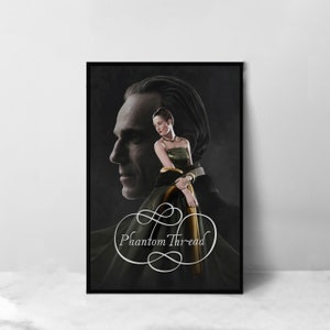 Phantom Thread Movie Poster - High Quality Canvas Art Print - Room Decoration - Art Poster For Gift