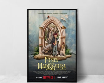 Fiesta en la madriguera Movie Poster - High Quality Canvas Art Print - Room Decoration - Art Poster For Gift