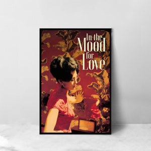 In the Mood for Love Movie Poster - High Quality Canvas Art Print - Room Decoration - Art Poster For Gift