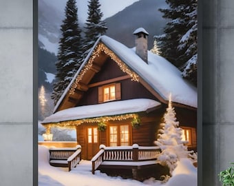 Poster stampato in edizione premium: foto artistica ad alta definizione, elegante decorazione murale moderna, idea regalo di design per interni.