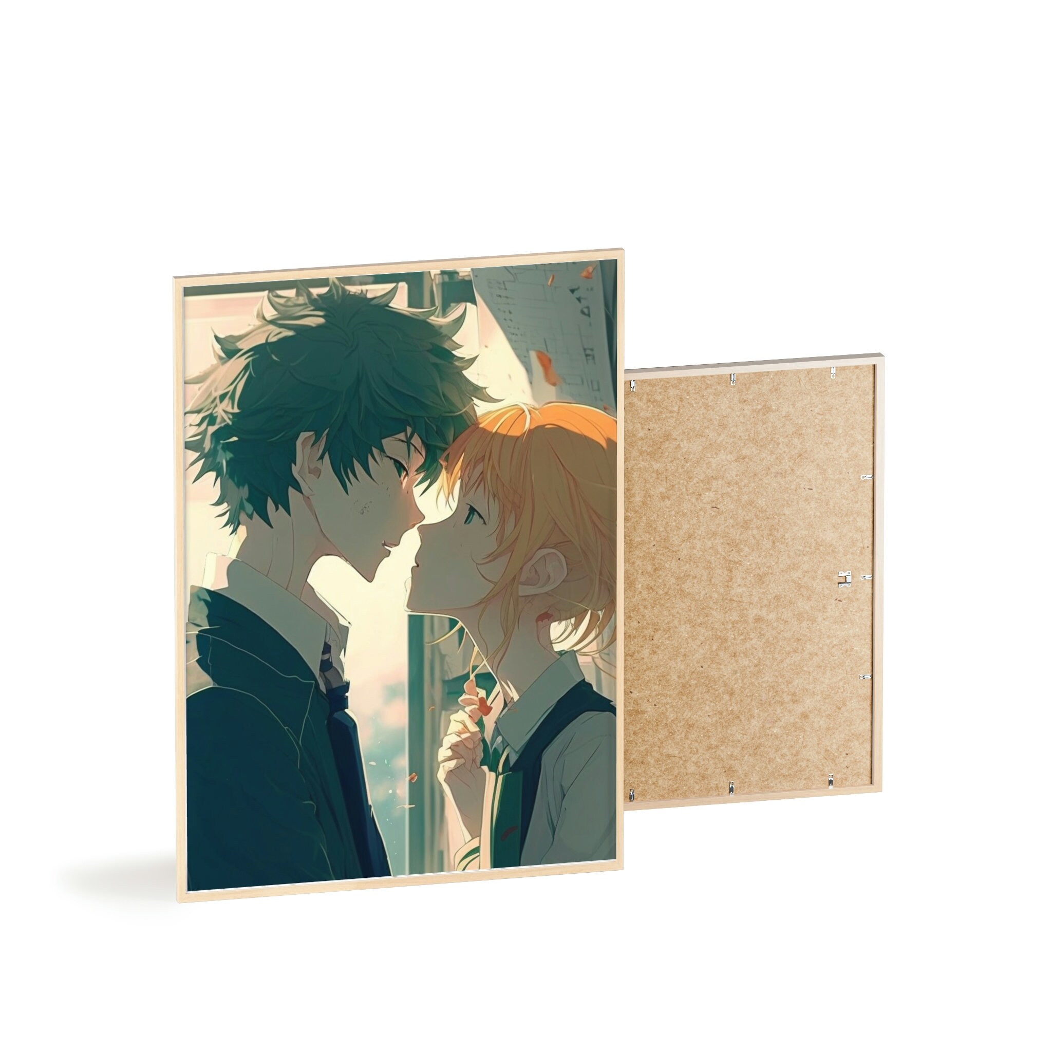 Pareja anime besándose - Etsy México Pareja anime besándose - Etsy México