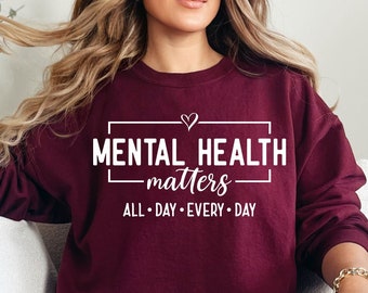 Mental Health Matters SVG PNG, Mental Health Awareness Svg, Mental Health Svg, You Matter Svg, Positive Svg, Self Love Svg, Be kind svg, Png