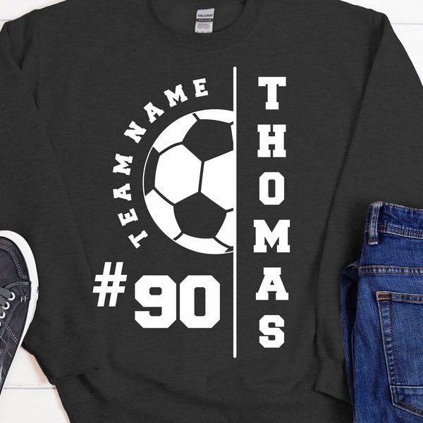 Fotbollslag Svg Png, fotbollsspelare mall, fotbollsmamma Svg, fotbollströja svg, personlig tröja, lagtröja svg, Cricut klippfil