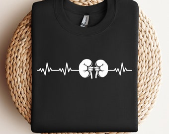 Kidney Heartbeat Svg, Kidney Svg, dialysis tech, kidney disease, dialysis technician, nephrology nurse, dialysis nurse, kidney transplant