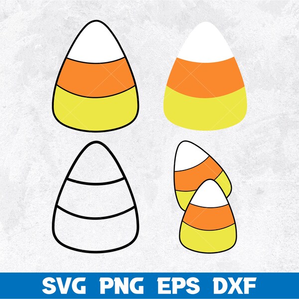 Candy Corn Svg - Etsy