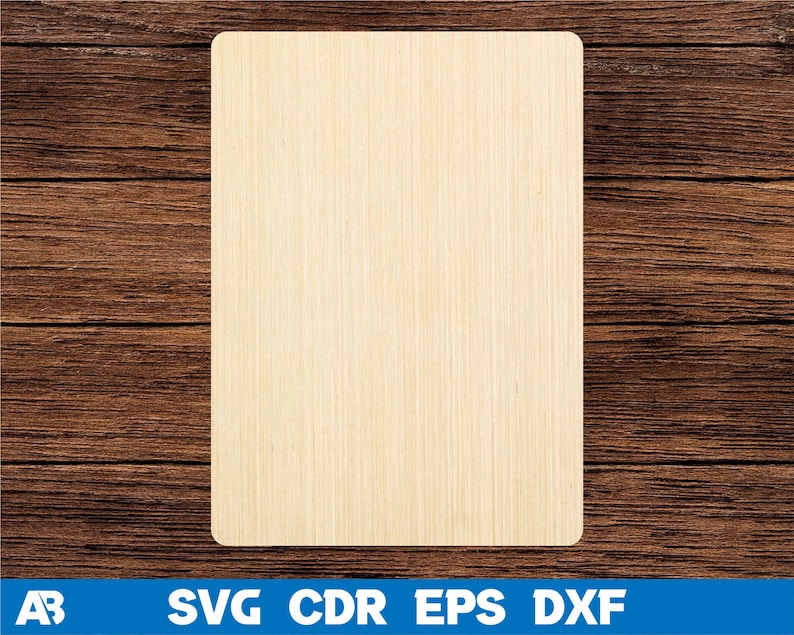 May include: A blank, light brown wooden sign with a wood grain texture. The sign is rectangular and has a smooth surface.
