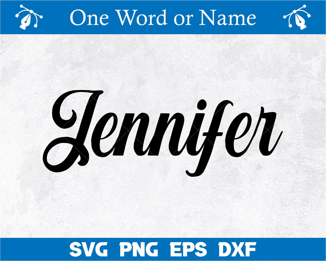 Custom Name SVG, Custom Name Calligraphy, Birthday Name Svg, Custom ...