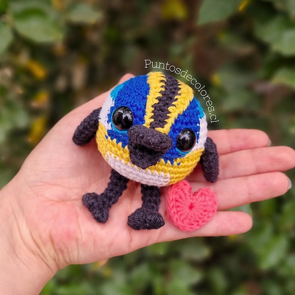 Fiu San Valentin | Patrón Amigurumi