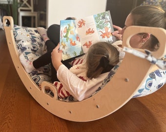 Jouets Montessori avec toboggan d'escalade, jouets d'escalade intérieurs et extérieurs pour tout-petits, jouets d'équilibre, jouets pour bébés