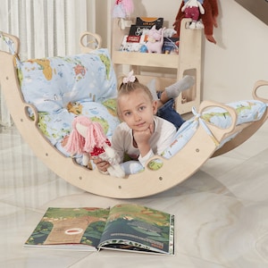 Big Size Climbing set for Toddler, Rocker Swing Toys Birthday gift for kids