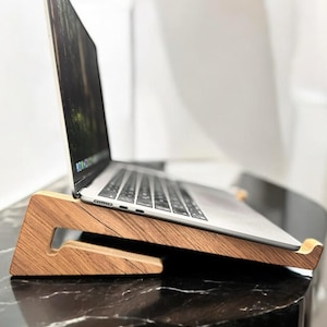Laptop Stand – Adjustable and Portable for Home Office or Desk - Best Gift