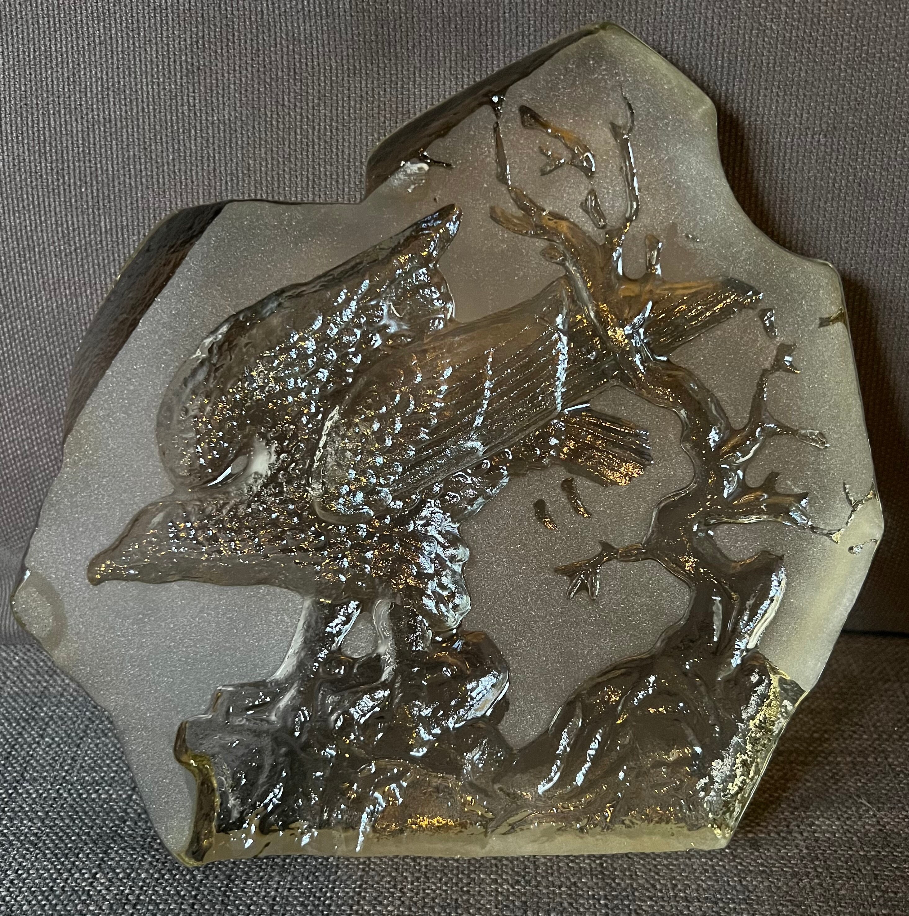 ガラス細工 傘 赤 （ハート付) ミニチュア 雑貨 置物 小物 雨
