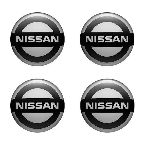 Ford 3D Gel Silicone Wheel Hub Cap Stickers - Set Of 4, Glossy Vinyl, Self-Adhesive