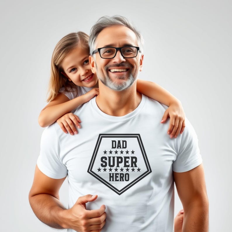 Super Hero Dad SVG | Father's Day SVG | Commercial License Included image 6