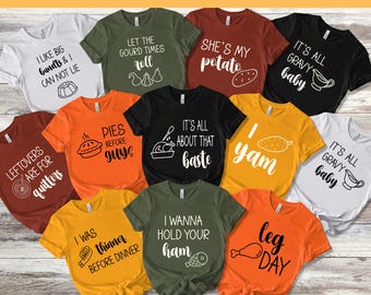 Thanksgiving SVG Bundle | Funny Thanksgiving Puns for Cricut & Silhouette | Commercial License Included