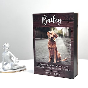Wooden Urn for Pets, Urn for Ashes, Urn for Dog, Urn for Cat, Cremation pets memory box, Handcrafted Pet urn, Keepsake for pets