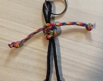 Paracord Buddy Keychain Available in Multiple Colors