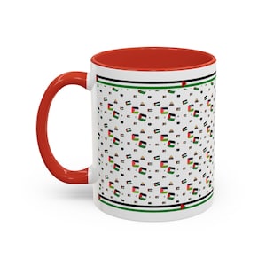 palestine flag al aqsa printed mugs ,palestinians mugs ,palestine coffee mugs