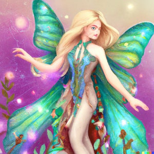Fairy Art Poster