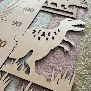 Messlatte, Wachstums-Diagramm aus Holz, Holz-Kinderzimmer-Deko, Holz-Höhen-Diagramm für Kinder, Personalisierte Messlatte, Geschenk Geburt