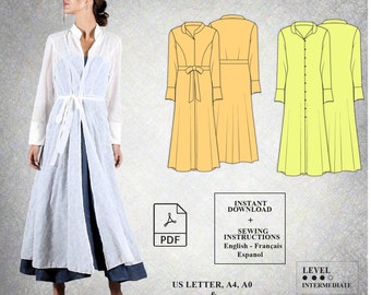 chinese dress ladies Smitten Cropped Jacket Sewing Pattern