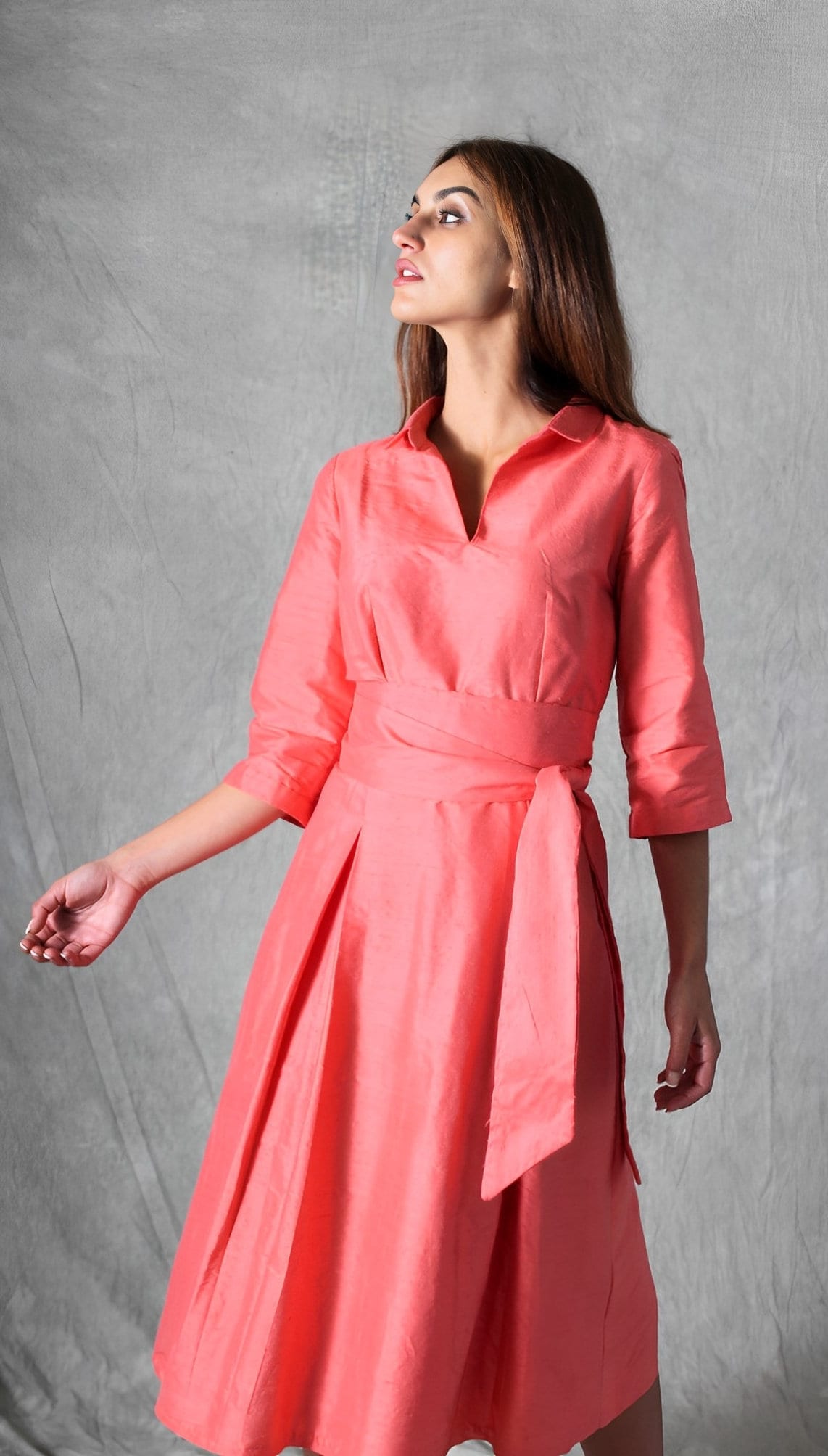 white christmas dresses Nocturnes Midi Dress main image 1