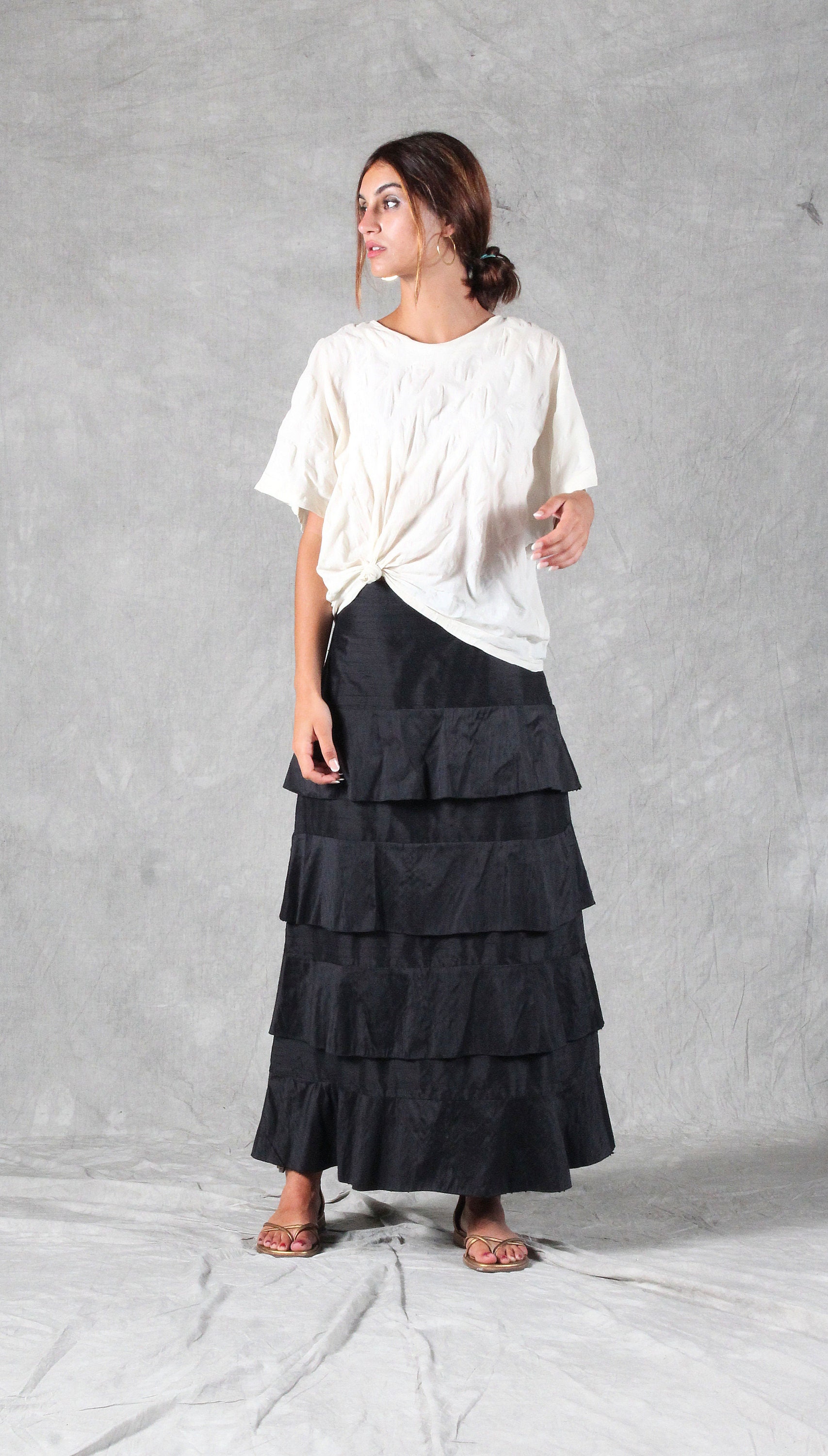 Skirt With Ruffles Sewing Pattern PDF Digital Sewing Pattern Etsy