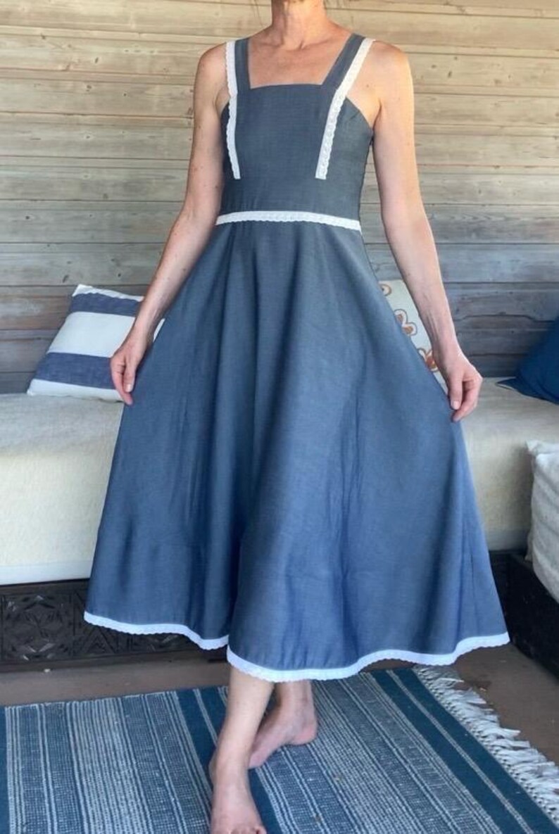 Summer Dress Pattern PDF | Fitted Dress Pattern | Flared Dress Pattern | Women Sewing Pattern XS-XXXL image 11