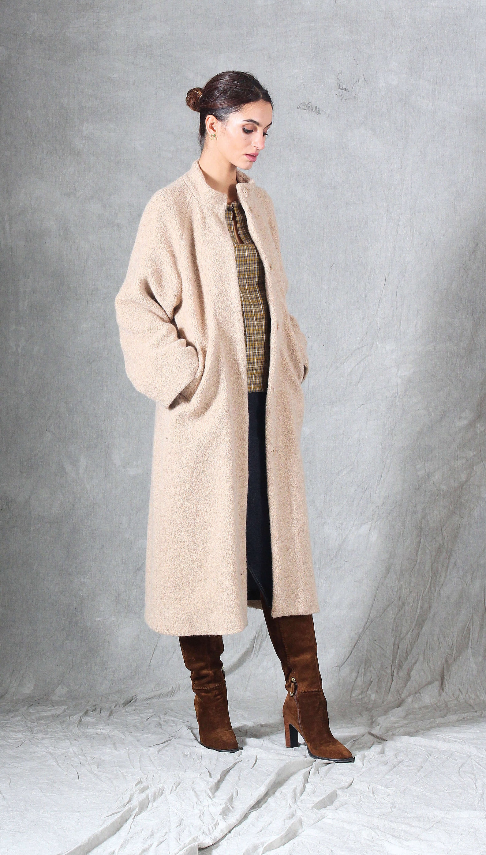 Women Coat Pattern | Winter Coat Pattern | Long Coat Sewing Pattern ...