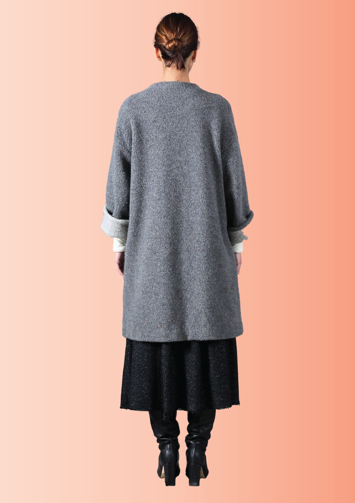 Long Coat Sewing Pattern PDF Digital Sewing Pattern Etsy