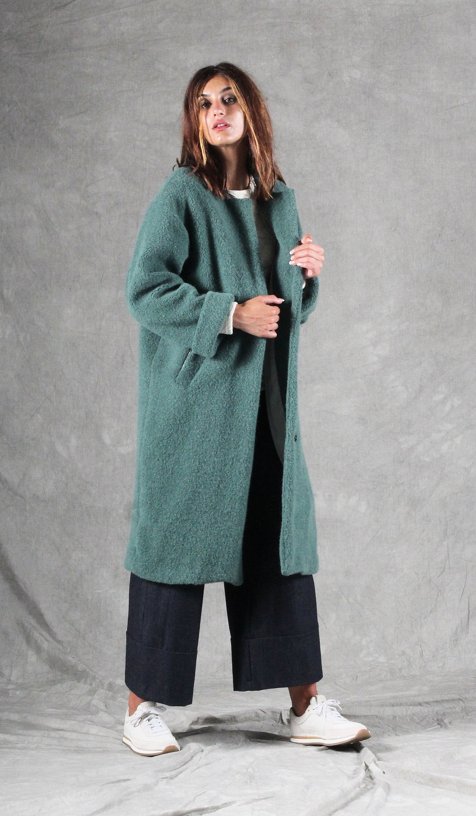 Women Coat Pattern | Winter Coat Pattern | Long Coat Sewing Pattern ...