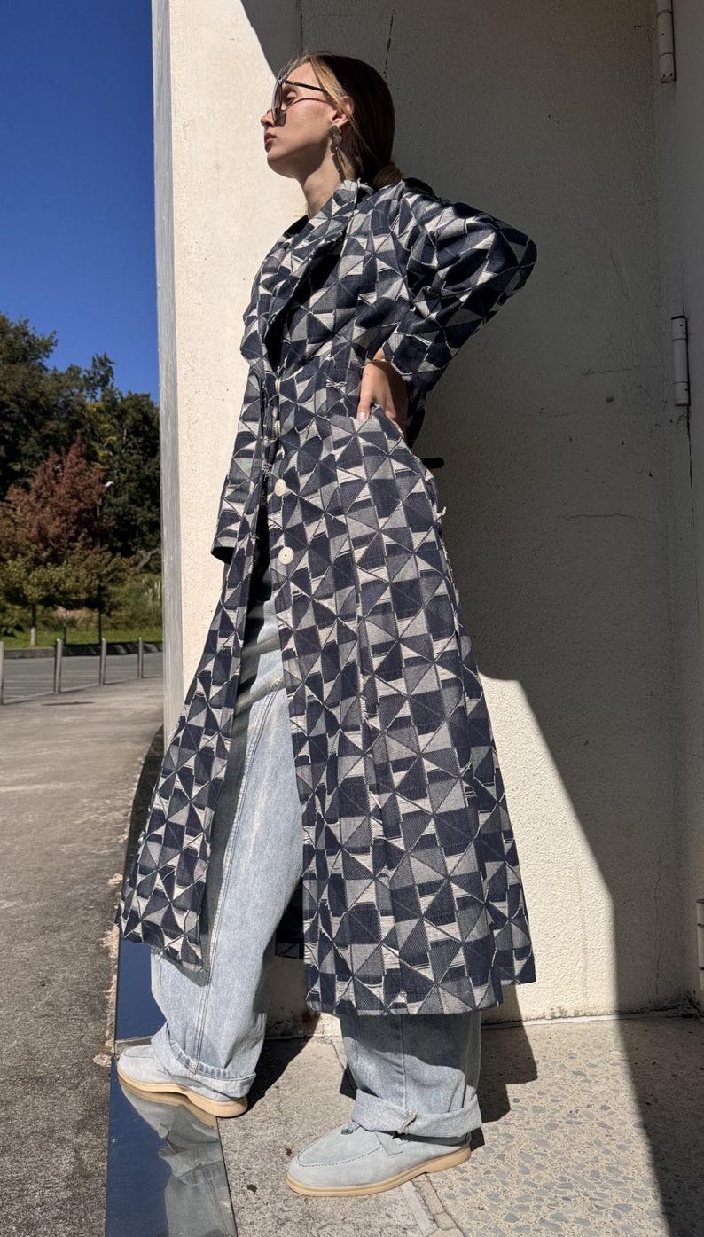 Long Coat Sewing Pattern for Women | Easy Coat Pattern | Women Coat PDF ...