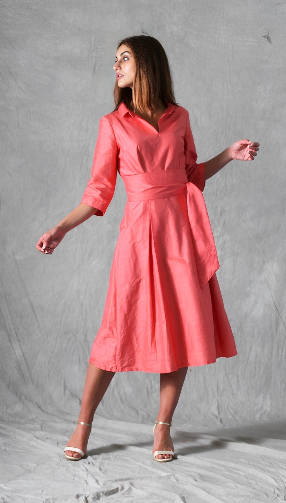 midi cocktail dress pattern Midi Dress Sewing Pattern: Bridal, Bridesmaid, Cocktail (sizes XS-5XL) (PDF Pattern)