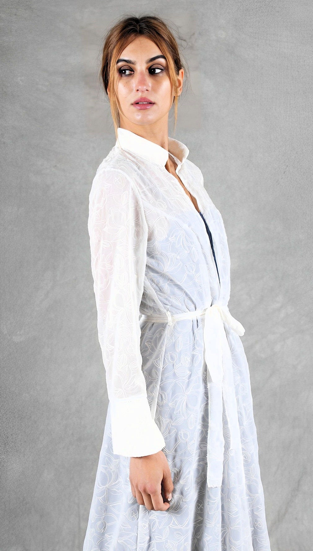 Long Jacket Pattern Fitted Jacket Sewing Pattern Long Dress Pattern