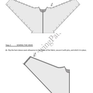 Batwing Top Pattern | Top Sewing Pattern | Jumper Sewing Pattern