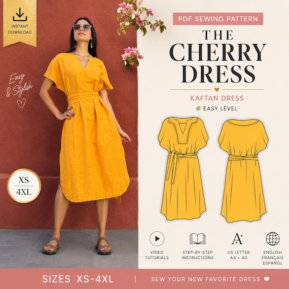 loose fitting summer dress patterns Womens Loose Fit Casual Summer V Neck Puff, Half Sleeve Bohemian Geometric Pattern  Maxi Swing Flowy Long Dresses (Pattern 1,Small) at Amazon Women's Clothing  store
