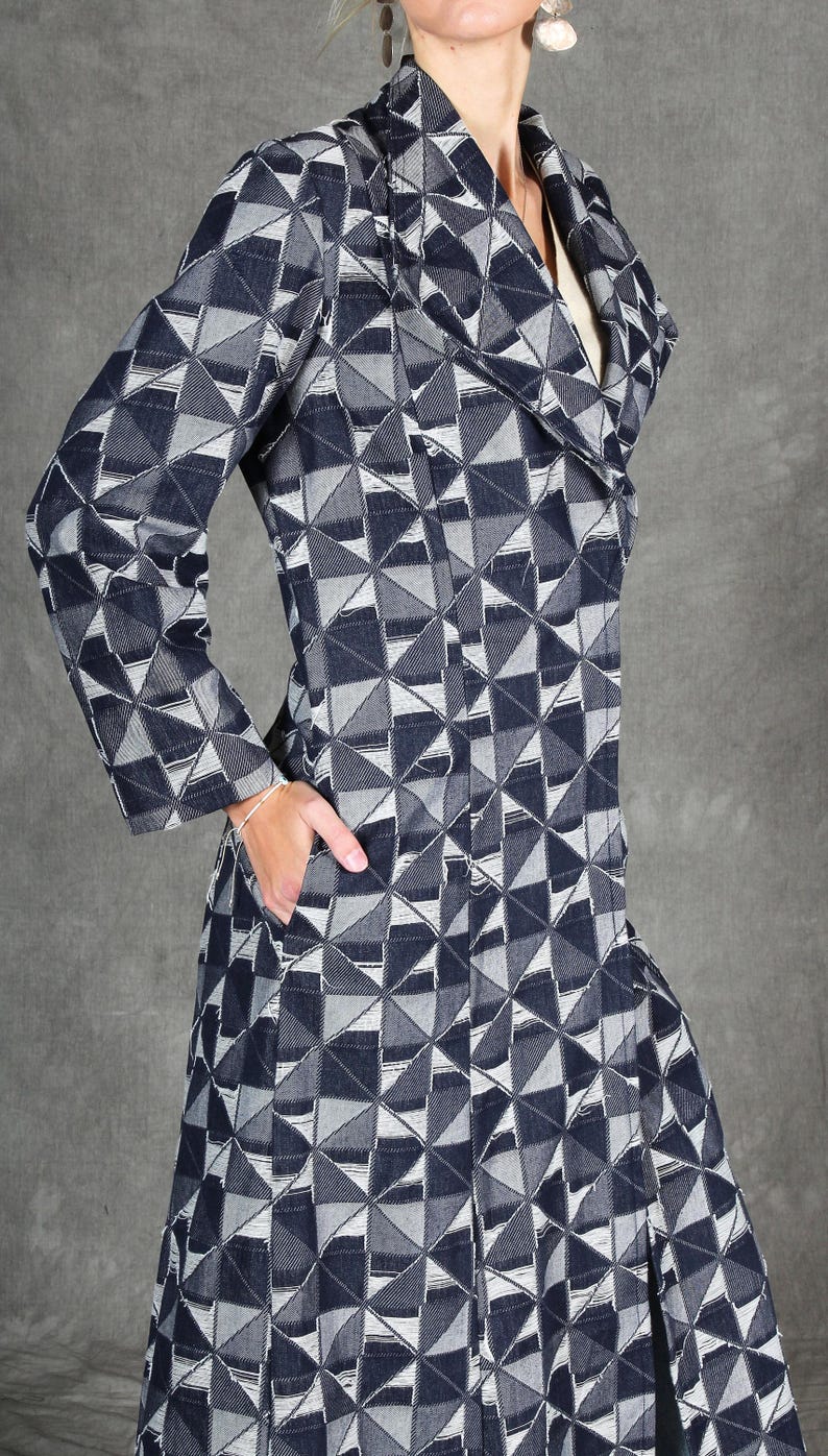 Long Coat Sewing Pattern for Women | Easy Coat Pattern | Women Coat PDF ...