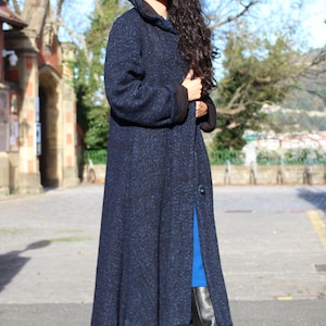 Hooded coat pattern | Winter coat pattern | Long coat sewing pattern | Flared coat pattern | Modern pattern | Women PDF Sewing Pattern image 2